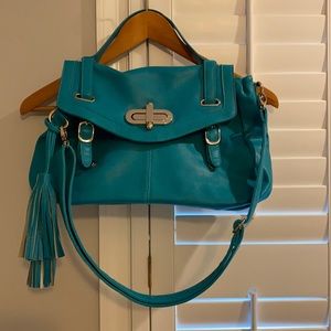 Francesca’s green purse shoulder bag